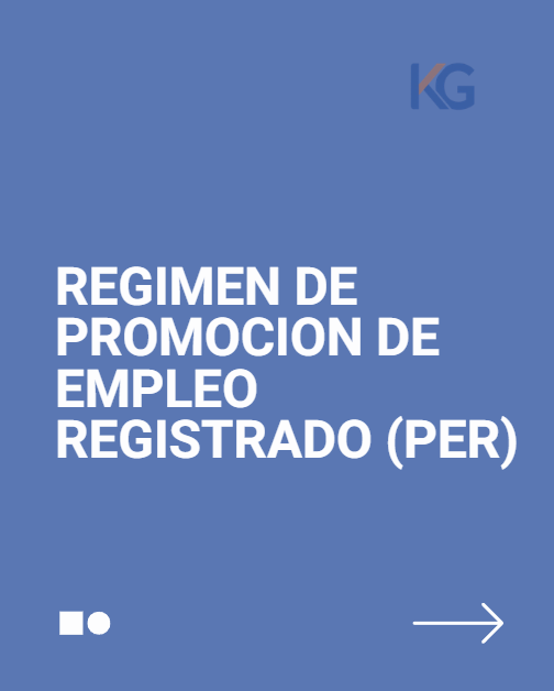 Régimen de Promoción del Empleo Registrado (PER)